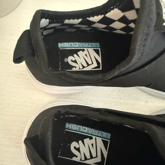 Vans UltraRange Black Mesh Slip On Sneakers women 7 men 5.5 - Picture 11 of 15